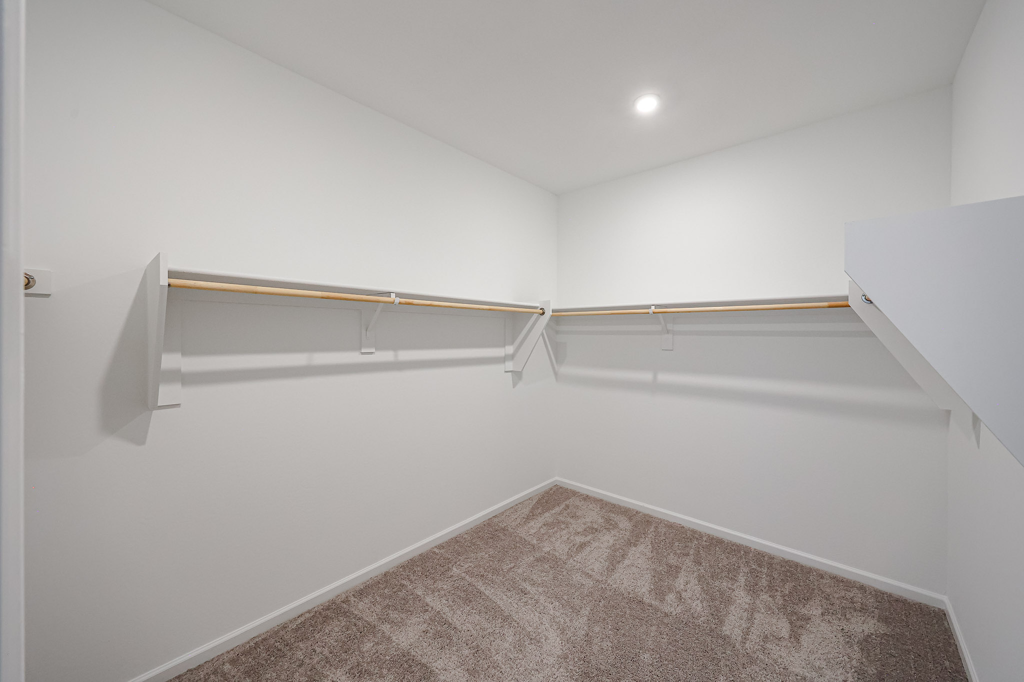 A staircase in a room.