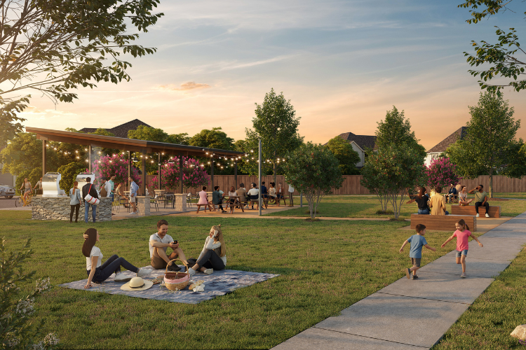 Evelyn community rendering