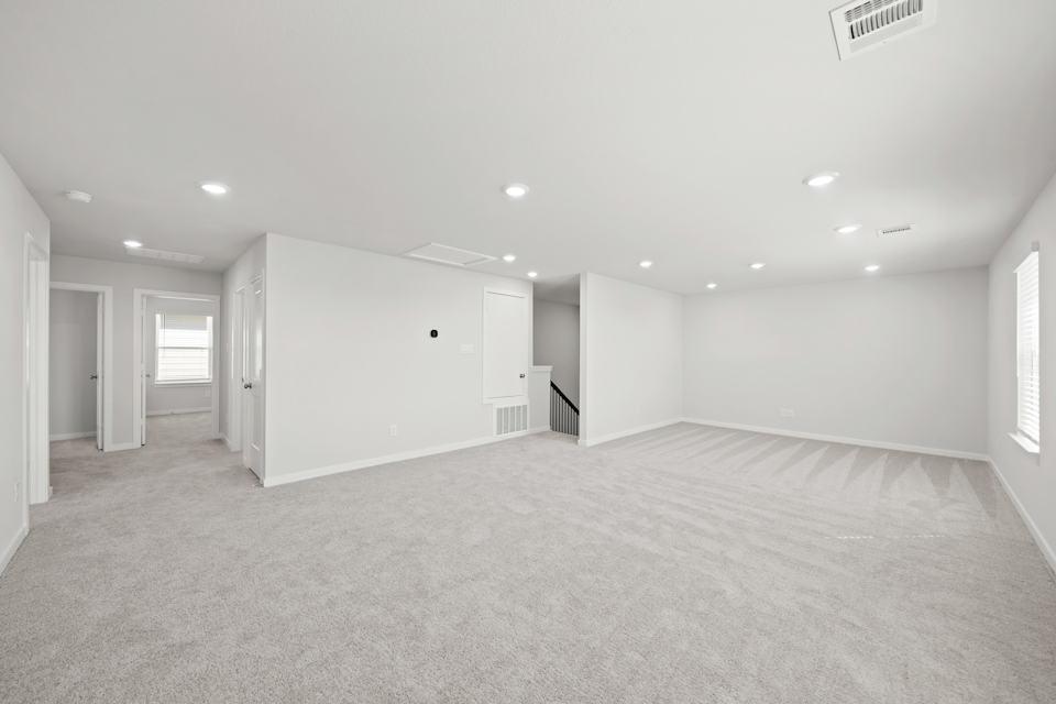 A large empty room.